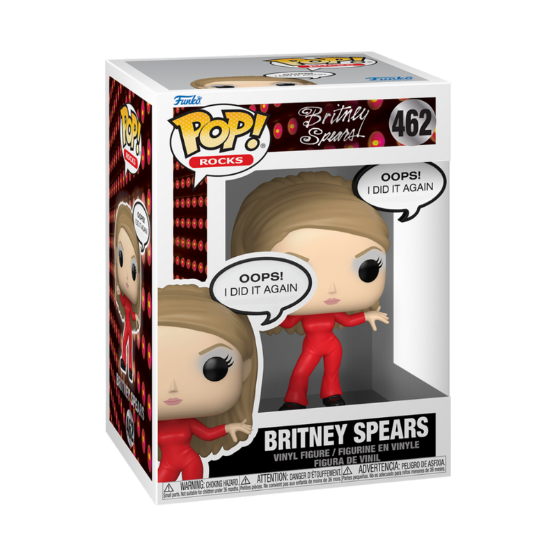 Funko POP Rocks Sayings: Britney Spears - Oops, I Did it Again