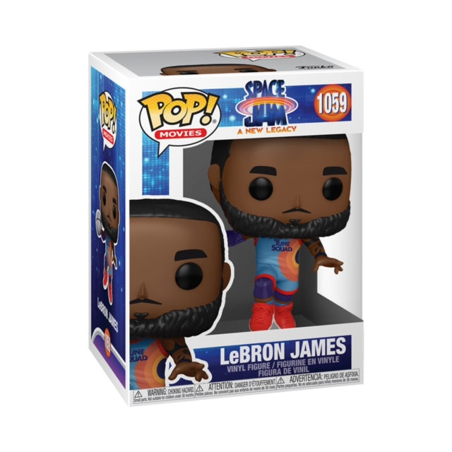 Funko POP Figure - Space Jam: A New Legacy, LeBron James leaping