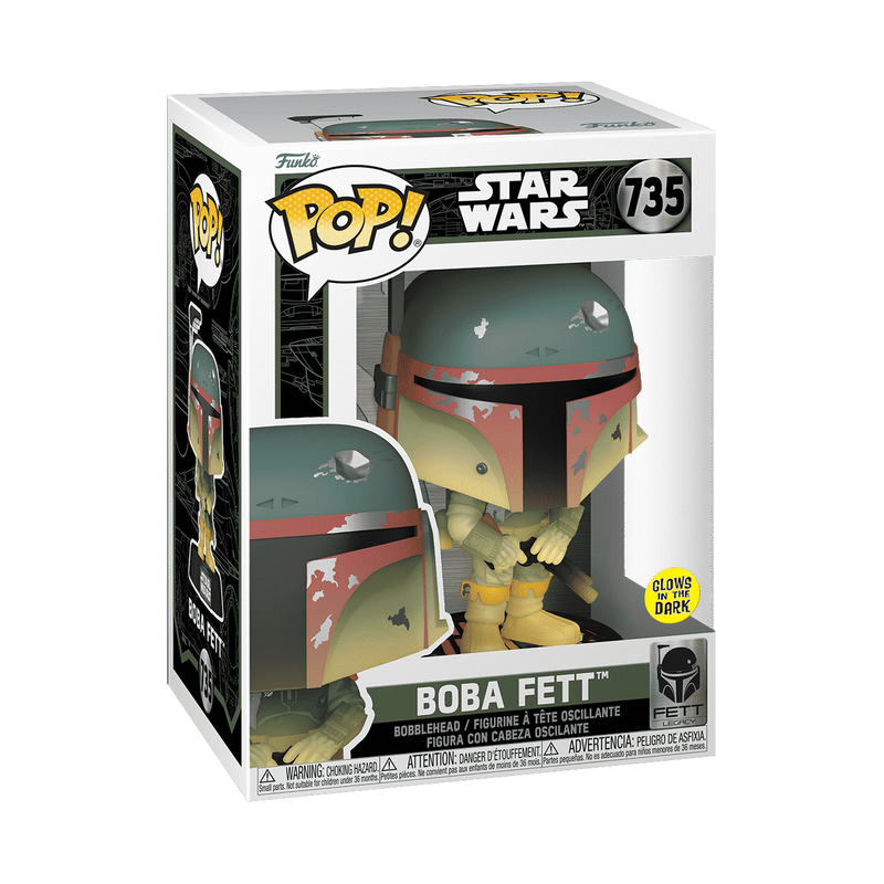 Funko POP Star Wars: Boba Fett Glow In The Dark