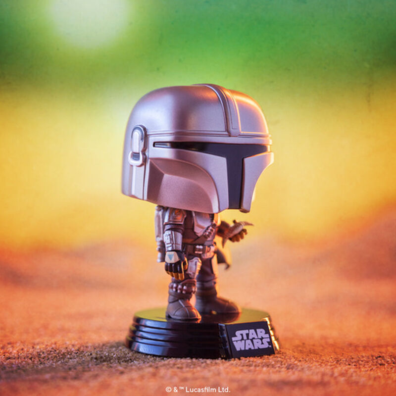 Funko POP Figure Star Wars: Boba Fett- Mando w/pouch