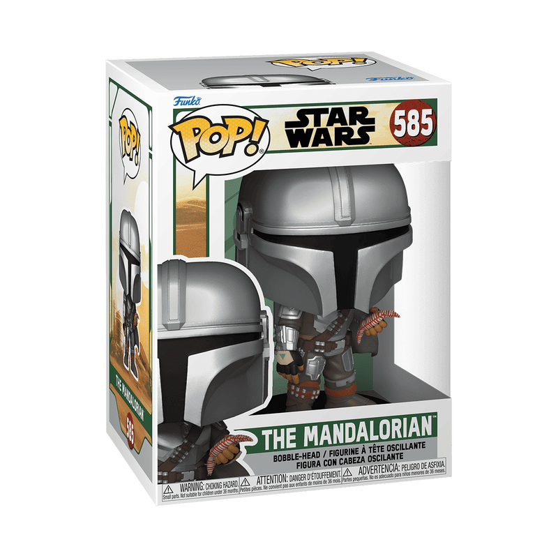 Funko POP Figure Star Wars: Boba Fett- Mando w/pouch