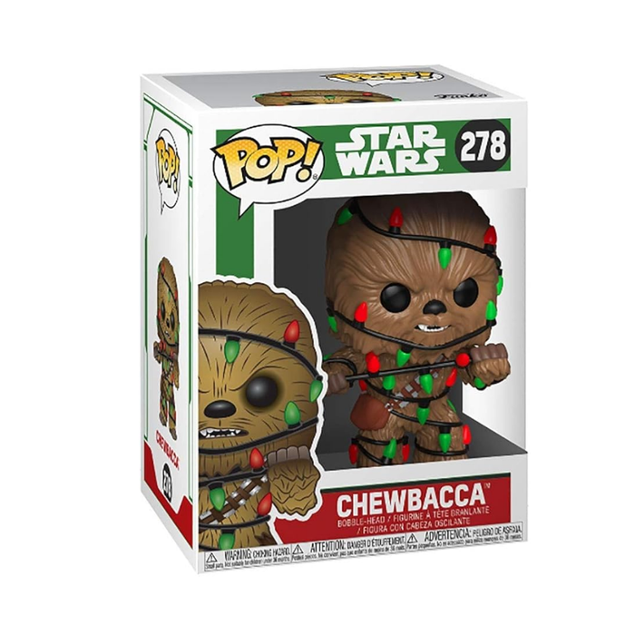 Funko Pop Figure Star Wars: Holiday Chewbacca With Lights