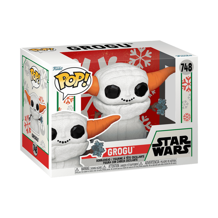 Funko POP Star Wars: Holiday - Snowman Grogu