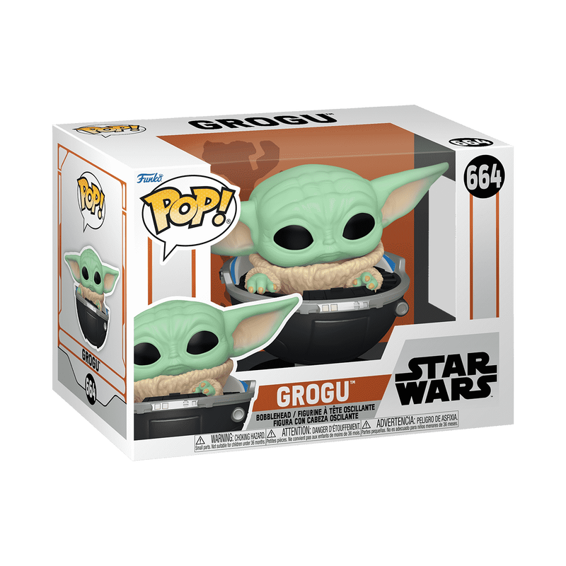 Funko POP Star Wars: Mandalorian – Grogu w/Prama