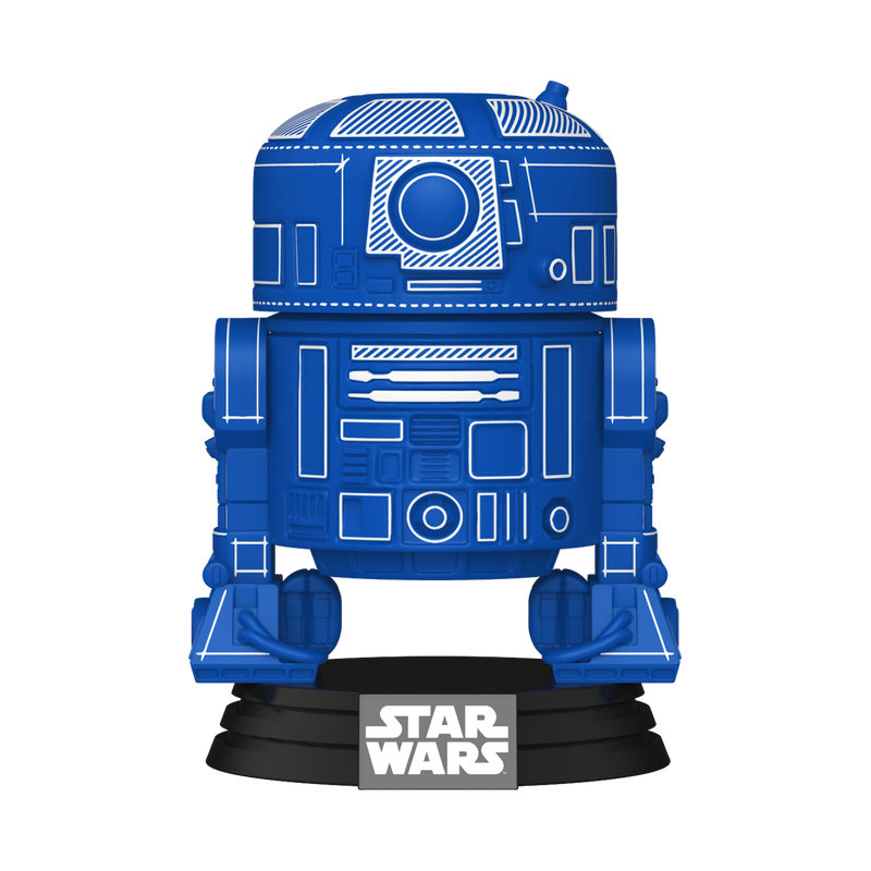 Funko POP - Star Wars R2-D2 (Blueprint Deco)