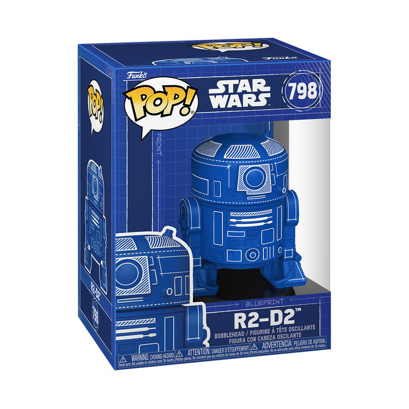 Funko POP - Star Wars R2-D2 (Blueprint Deco)