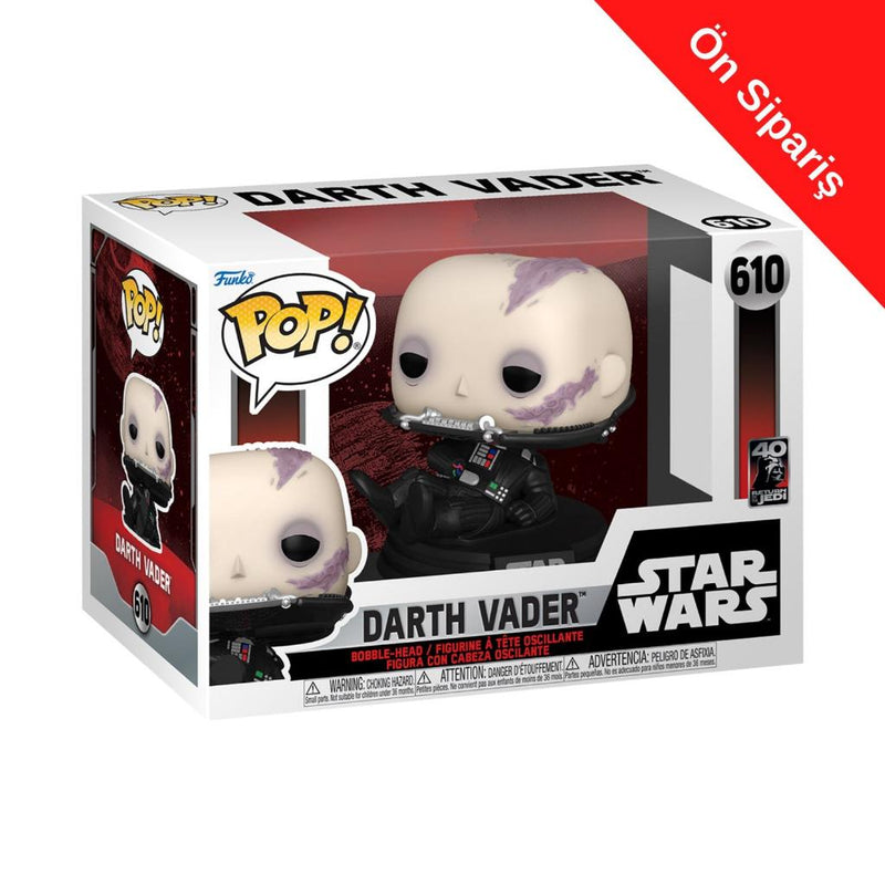 Funko  POP Star Wars: RotJ 40th - Vader (unmasked)