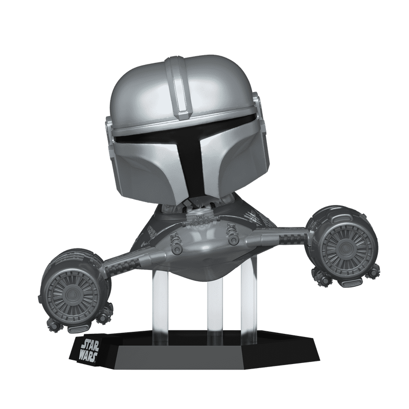 Funko POP Star Wars Rides: The Mandalorian & N-1 Starfighter