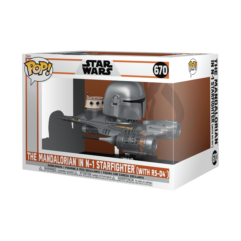 Funko POP Star Wars Rides: The Mandalorian & N-1 Starfighter