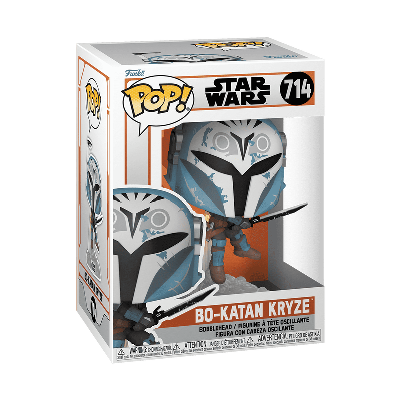 Funko POP Star Wars: The Mandalorian-Katan w/Darksaber and Jet Pack