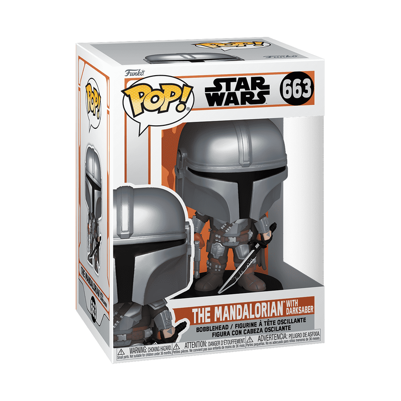 Funko POP Star Wars: The Mandalorian with Darksaber