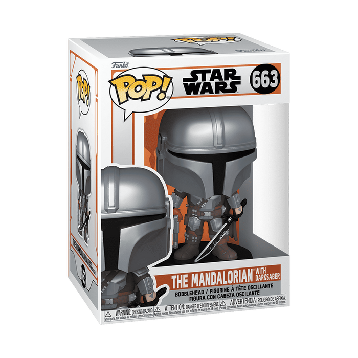 Funko POP Star Wars: The Mandalorian with Darksaber