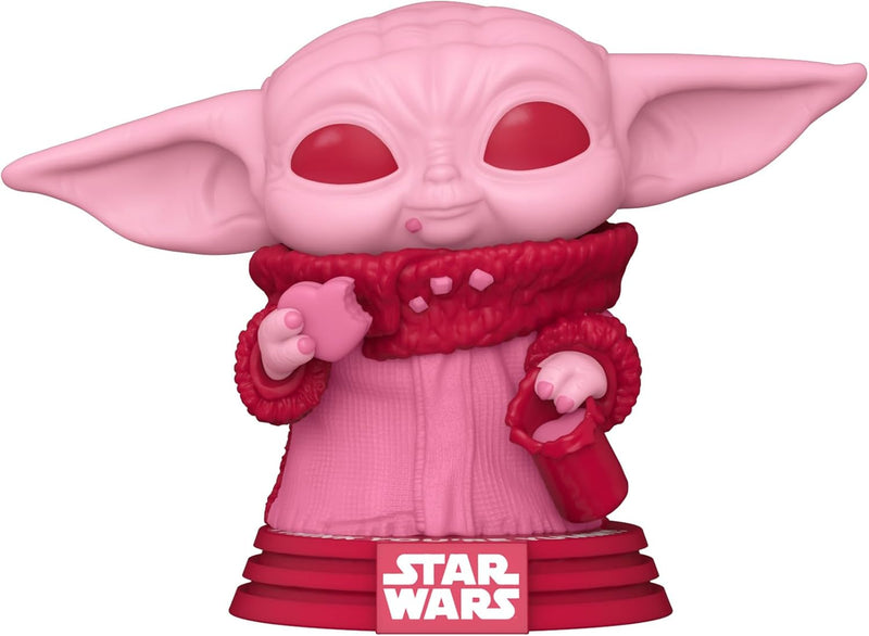 Funko POP Star Wars Valentines Grogu With Cookies