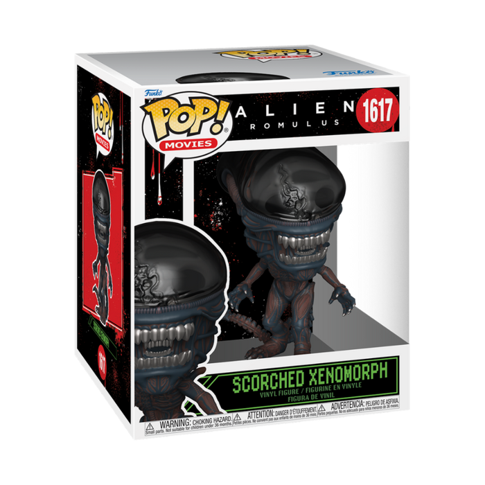 Funko POP Super 6'': Aliens Romulus- Scorched Xenomorph