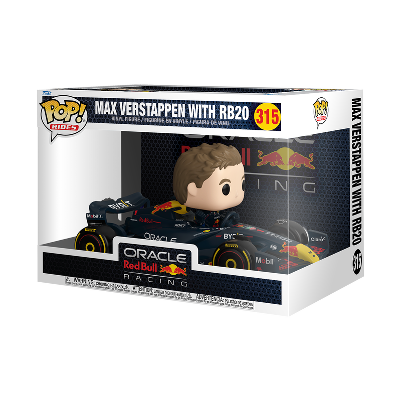 Funko POP - Super Deluxe Oracle Red Bull Racing - Max Verstappen with RB20 (Outlet)