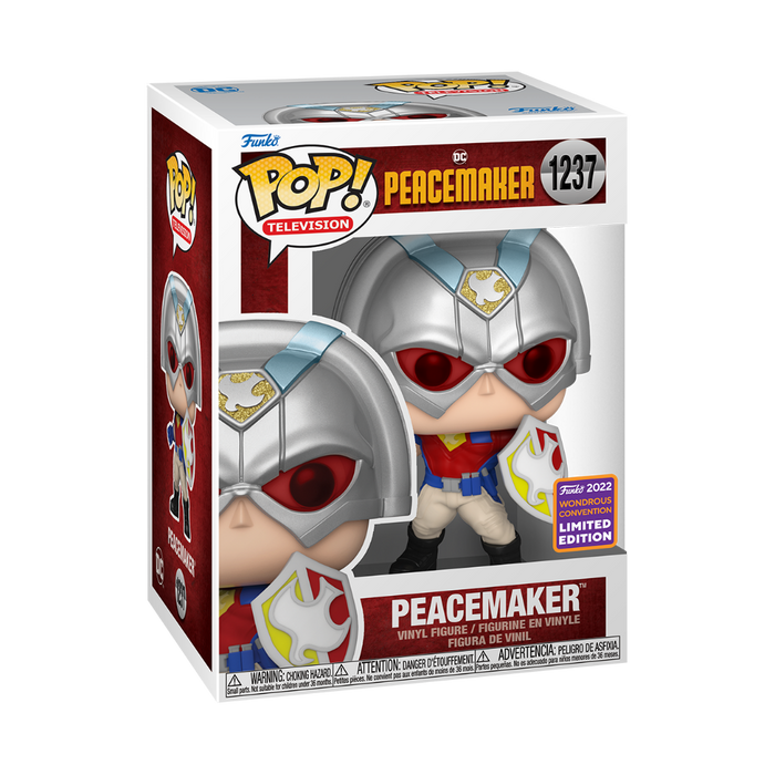 Funko POP Figure TV: Peacemaker- Peacemaker w/shield