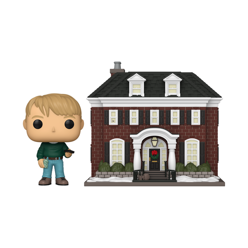 Funko POP Town: Home Alone- Kevin with McCallister Home (Outlet)