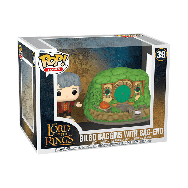 Funko POP Town: Lord of the Rings - Bilbo & Bag End
