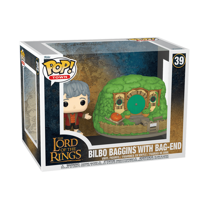 Funko POP Town: Lord of the Rings - Bilbo & Bag End