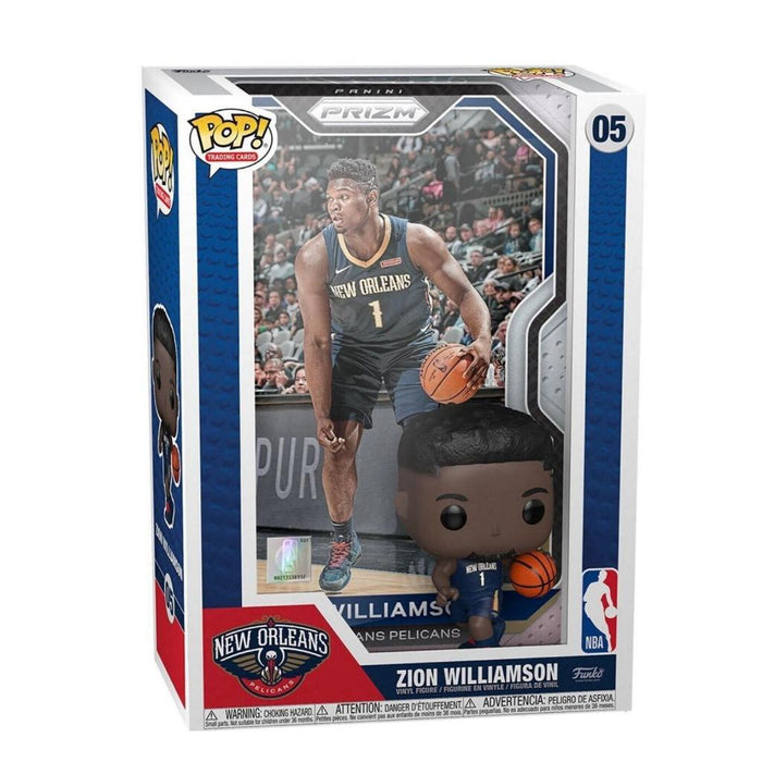 Funko POP Figure Trading Cards: Zion Williamson