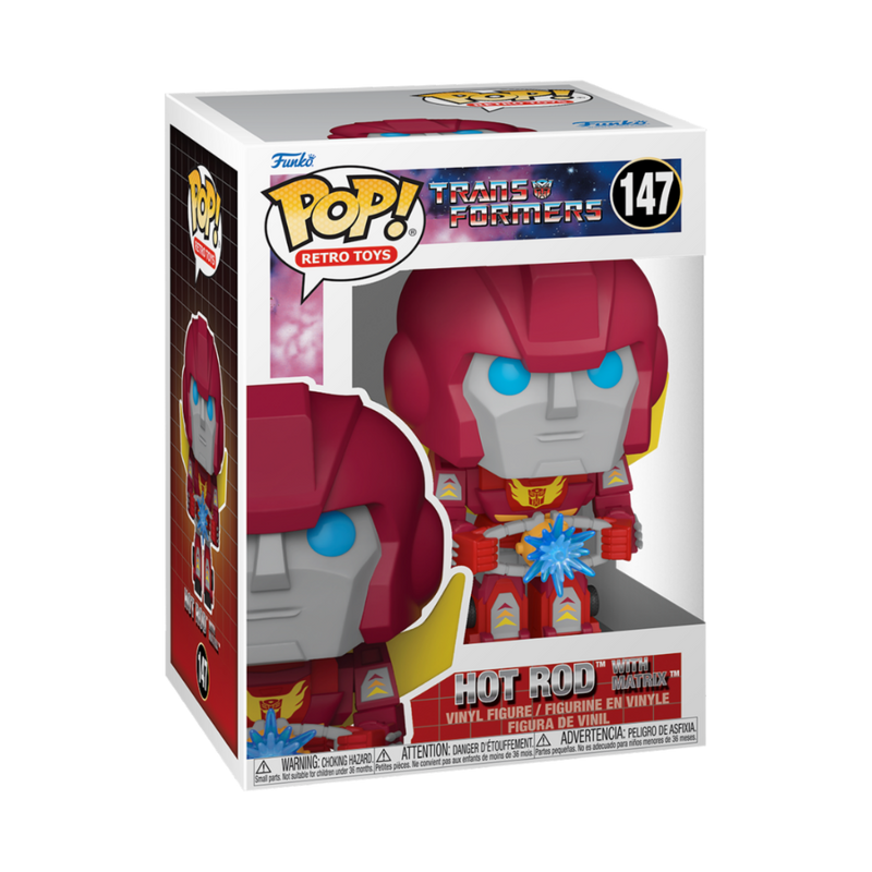 Funko POP Transformers: Hot Rod w/Matrix