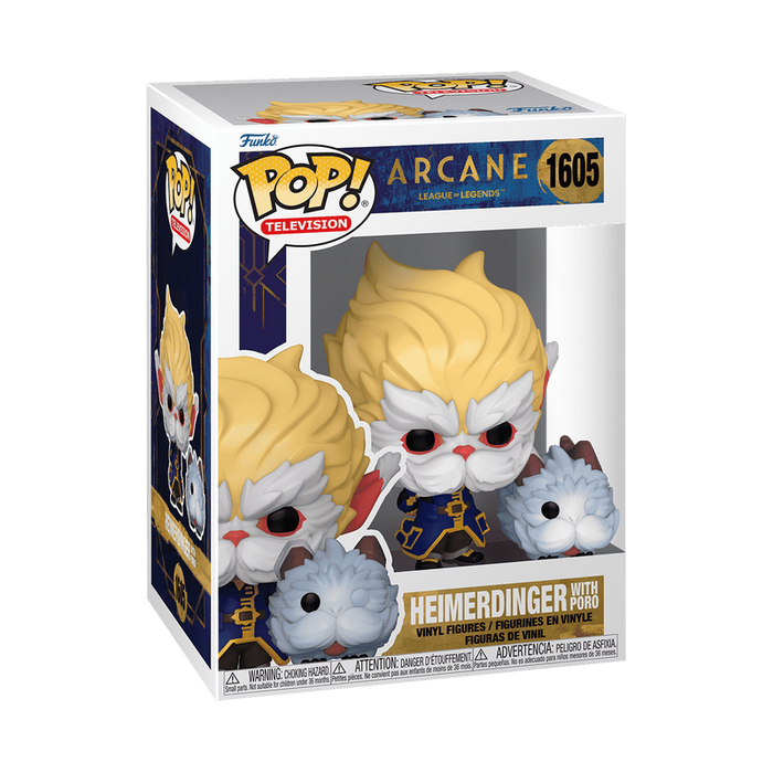 Funko  POP TV: Arcane League of Legends –  Heimerdinger w/Poro