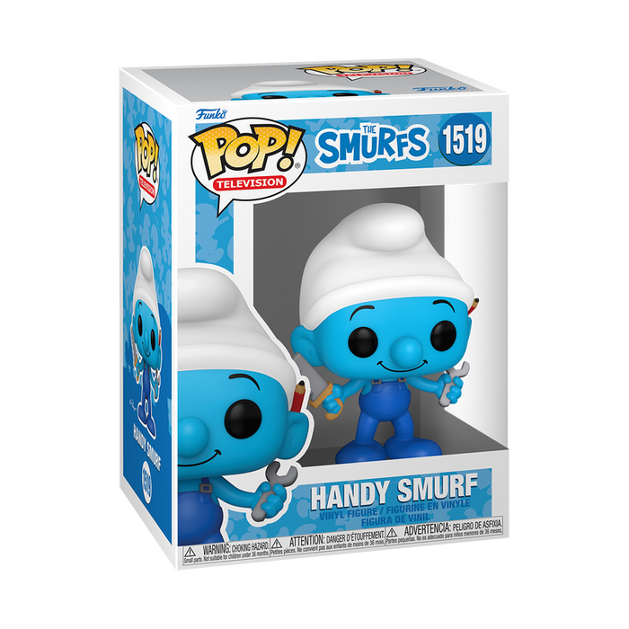 Funko POP TV: Smurfs- Handy Smurf