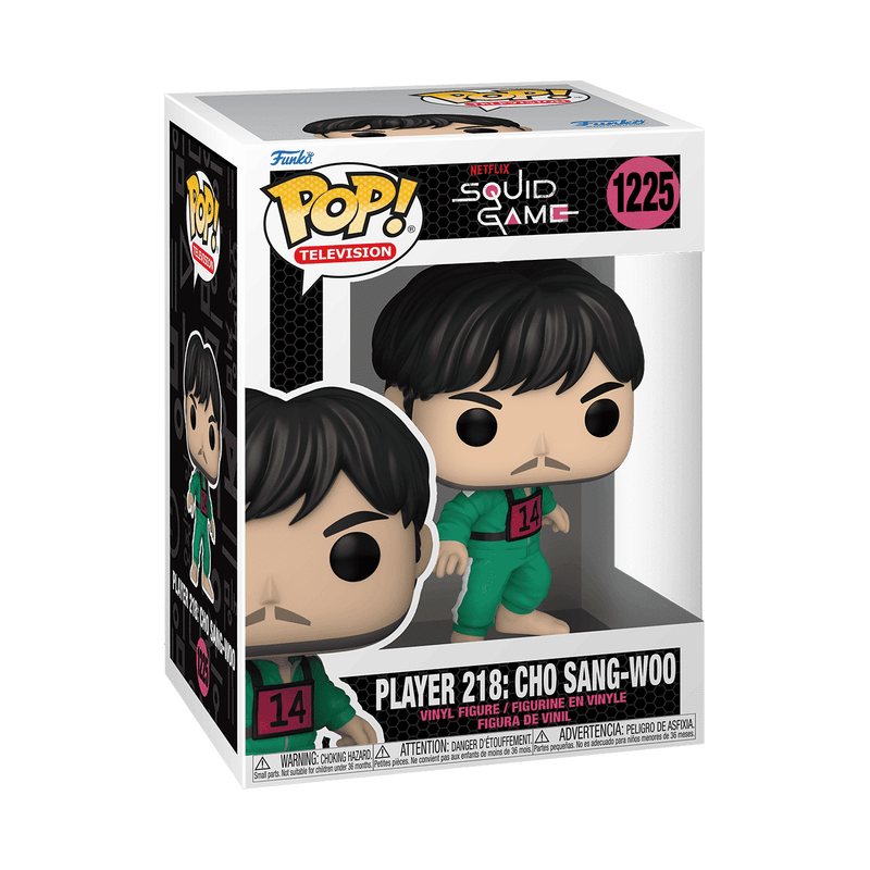 Funko POP - TV Squid Game Player 218- Cho Sang-Woo
