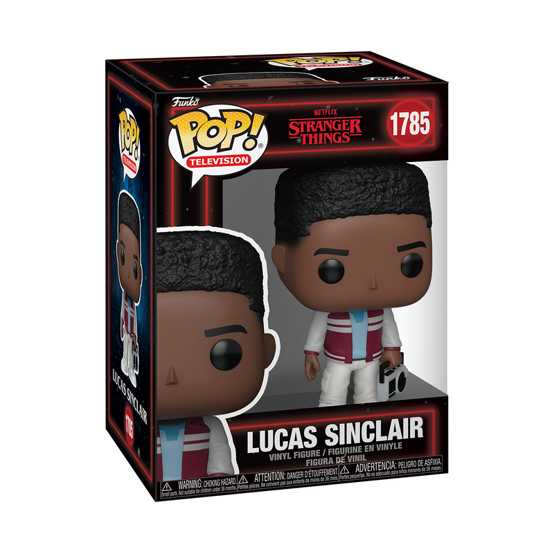 Funko POP - TV Stranger Things - Lucas Sinclair with Boombox