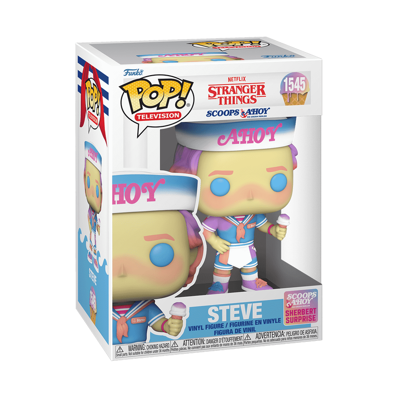 Funko POP TV: Stranger Things - Steve (Scoops Ahoy)