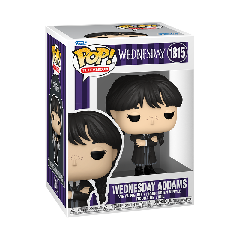 Funko POP - TV The Addams Family Wednesday - Addams (Black Coat)