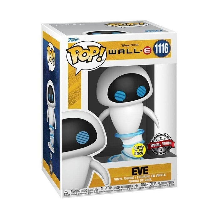 Funko POP Figure Wall-E Evee Special Edition Glow in The Dark 
