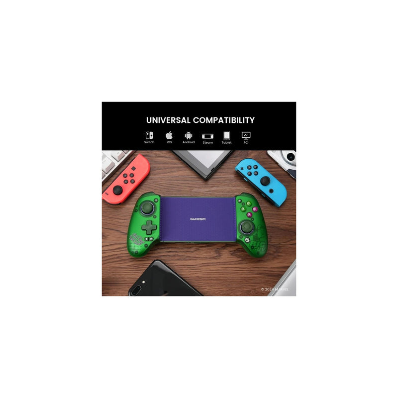 GameSir - G8 Plus Hulk Edition Bluetooth Mobile Game Controller Nintendo switch Ios Android PC