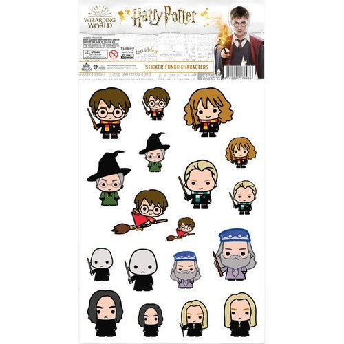 Harry Potter Karakterleri Manga Style Sticker Set