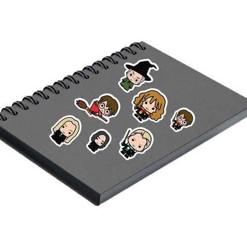 Harry Potter Characters Manga Style Sticker Set