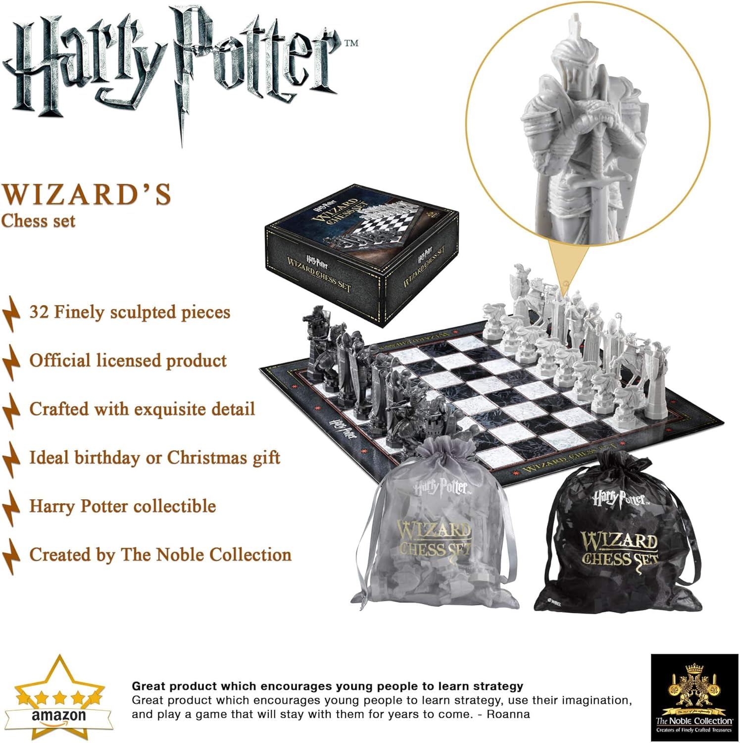 Noble Collection Harry Potter - Wizard Satranç Seti — Nita Toys