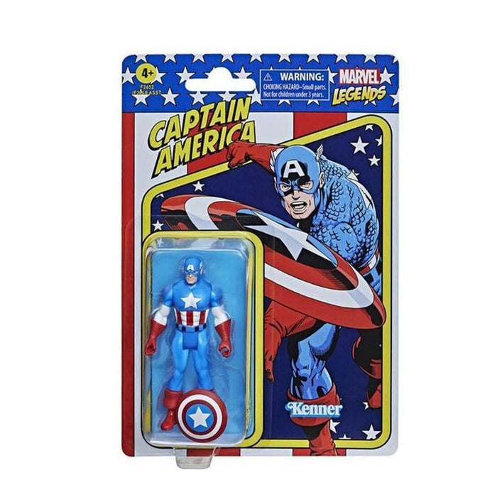 Hasbro Marvel Legends Retro 3.75 inch Captain America Action Figure