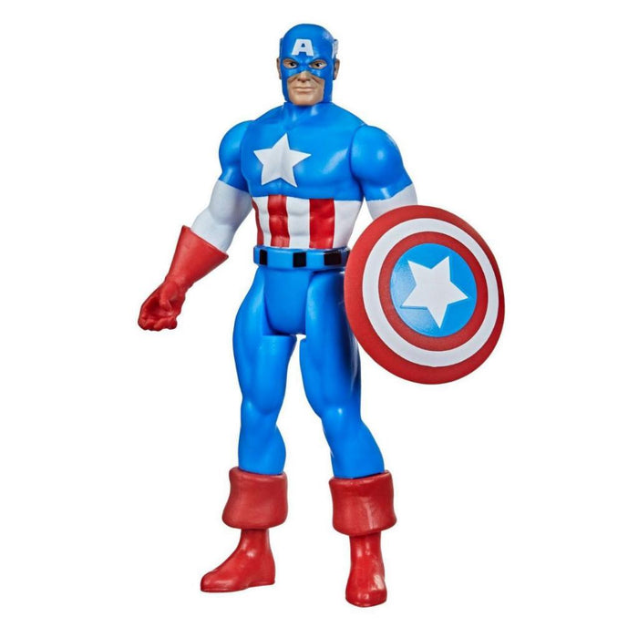 Hasbro Marvel Legends Retro 3.75 inç Captain America Aksiyon Figürü
