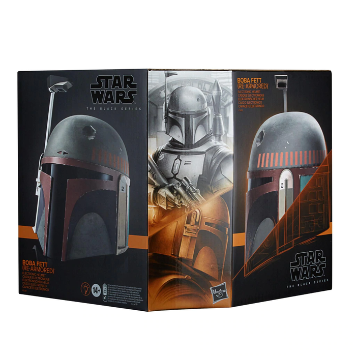 Hasbro Star Wars - The Black Series - Boba Fett (Re-Armored) Premium Electronic Helmet