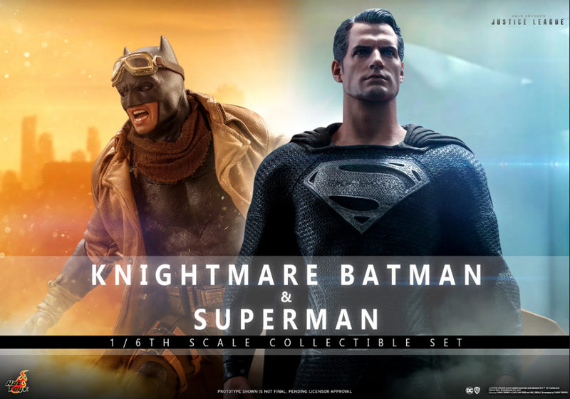Hot Toys DC Knightmare Batman and Superman 1/6 Ölçekli Figür Seti