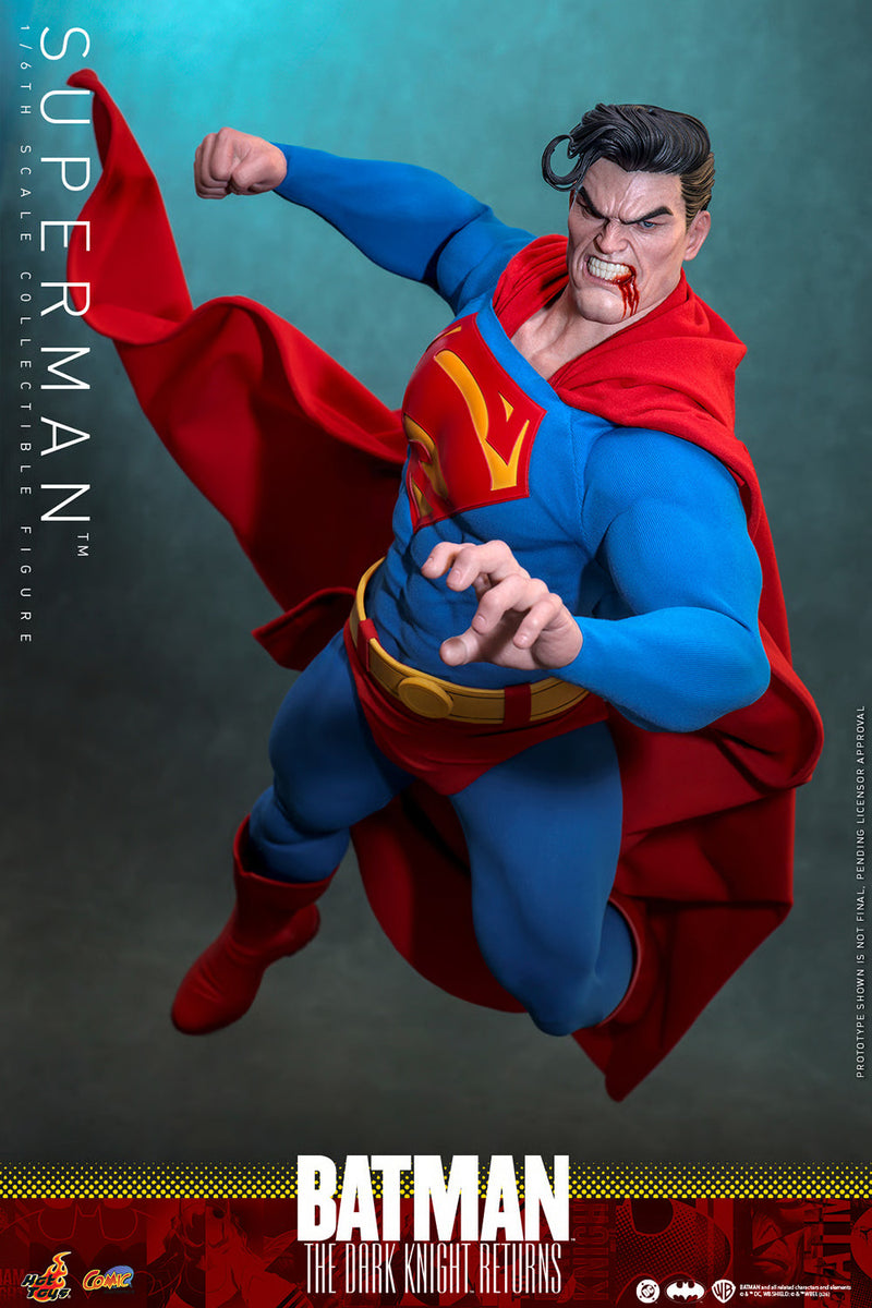 Hot Toys - 40. Yıl Özel Frank Miller's Superman 1/6 Ölçekli Figürü