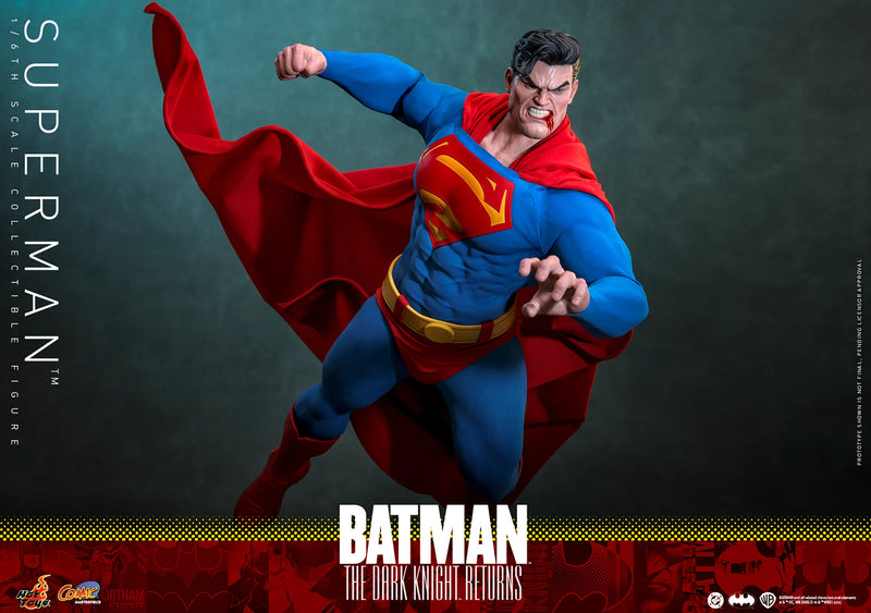 Hot Toys - 40. Yıl Özel Frank Miller's Superman 1/6 Ölçekli Figürü