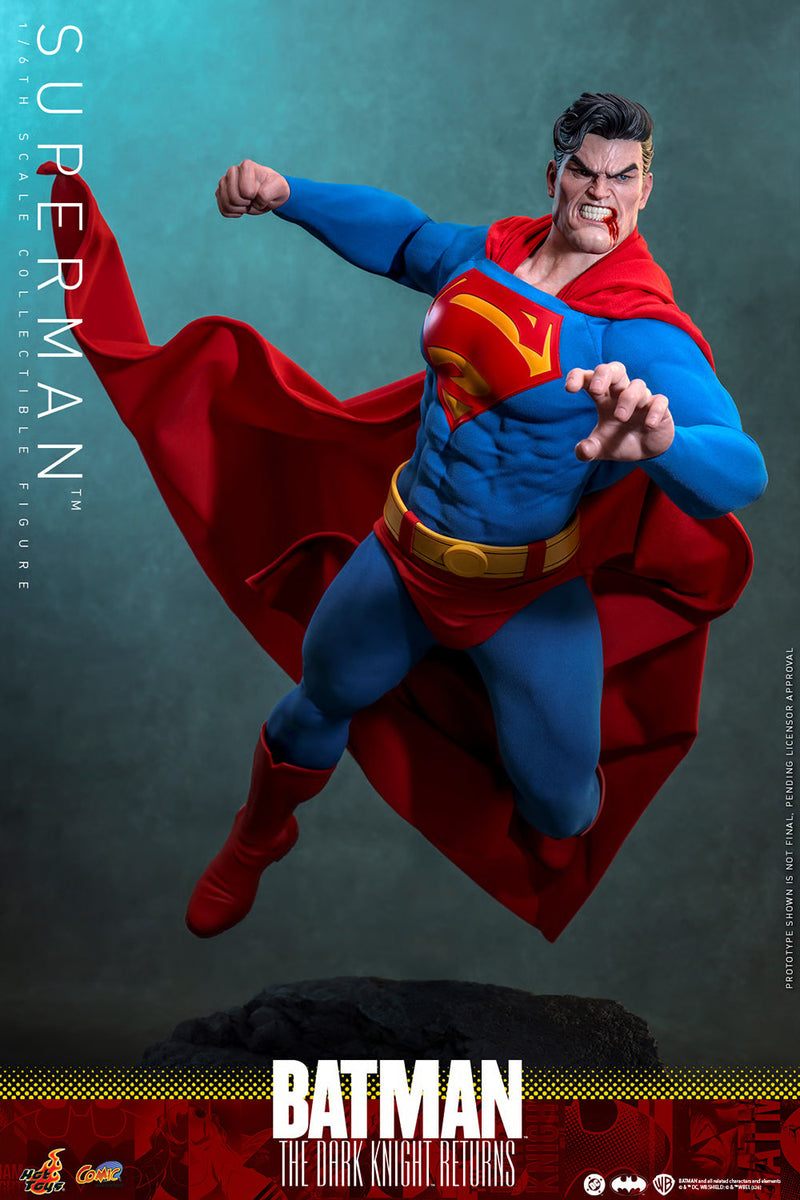 Hot Toys - 40. Yıl Özel Frank Miller's Superman 1/6 Ölçekli Figürü