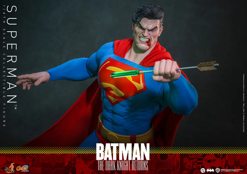 Hot Toys - 40. Yıl Özel Frank Miller's Superman 1/6 Ölçekli Figürü