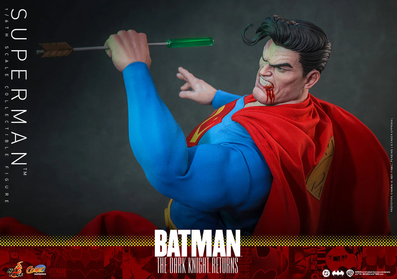Hot Toys - 40. Yıl Özel Frank Miller's Superman 1/6 Ölçekli Figürü