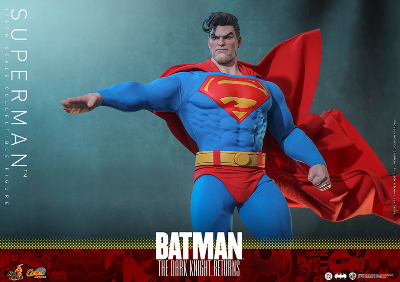 Hot Toys - 40. Yıl Özel Frank Miller's Superman 1/6 Ölçekli Figürü