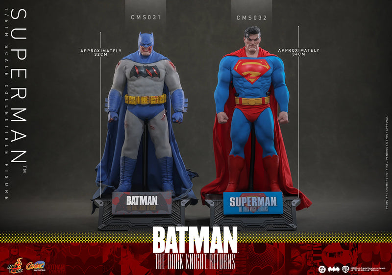 Hot Toys - 40. Yıl Özel Frank Miller's Superman 1/6 Ölçekli Figürü