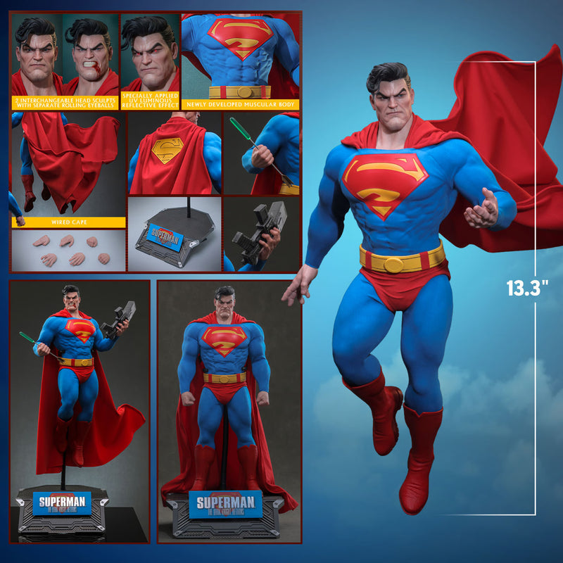 Hot Toys - 40. Yıl Özel Frank Miller's Superman 1/6 Ölçekli Figürü