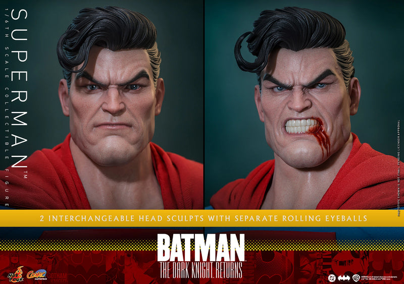 Hot Toys - 40. Yıl Özel Frank Miller's Superman 1/6 Ölçekli Figürü
