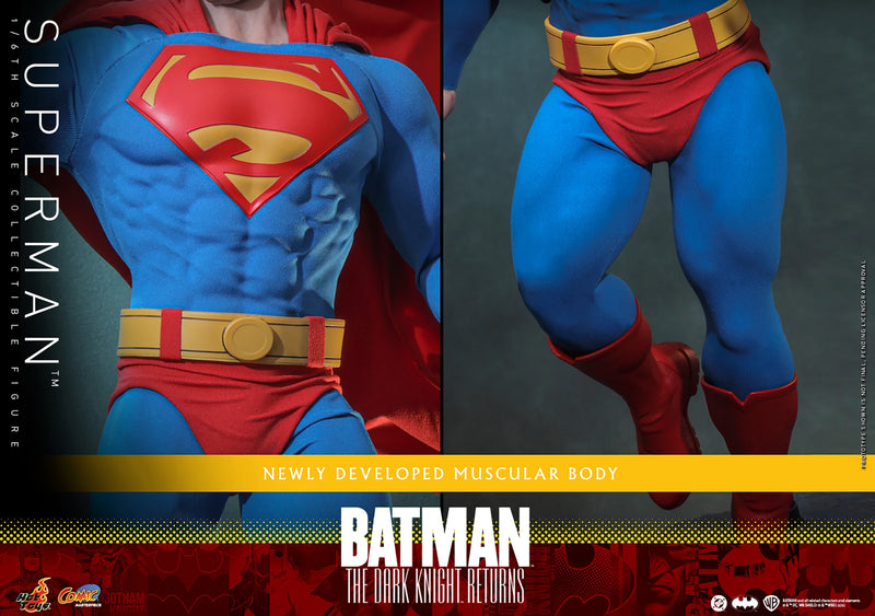 Hot Toys - 40. Yıl Özel Frank Miller's Superman 1/6 Ölçekli Figürü